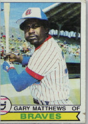 1979 Topps Baseball Cards      085      Gary Matthews